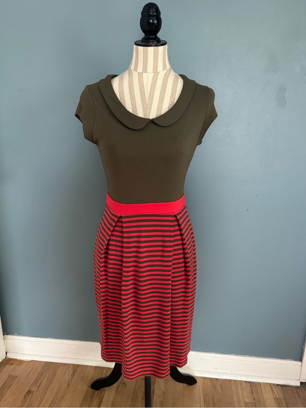 Boden Striped Midi Dress